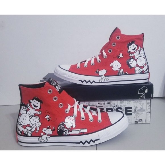 Converse Shoes Converse Peanuts Chuck Taylor Allstar Snoopy Friends